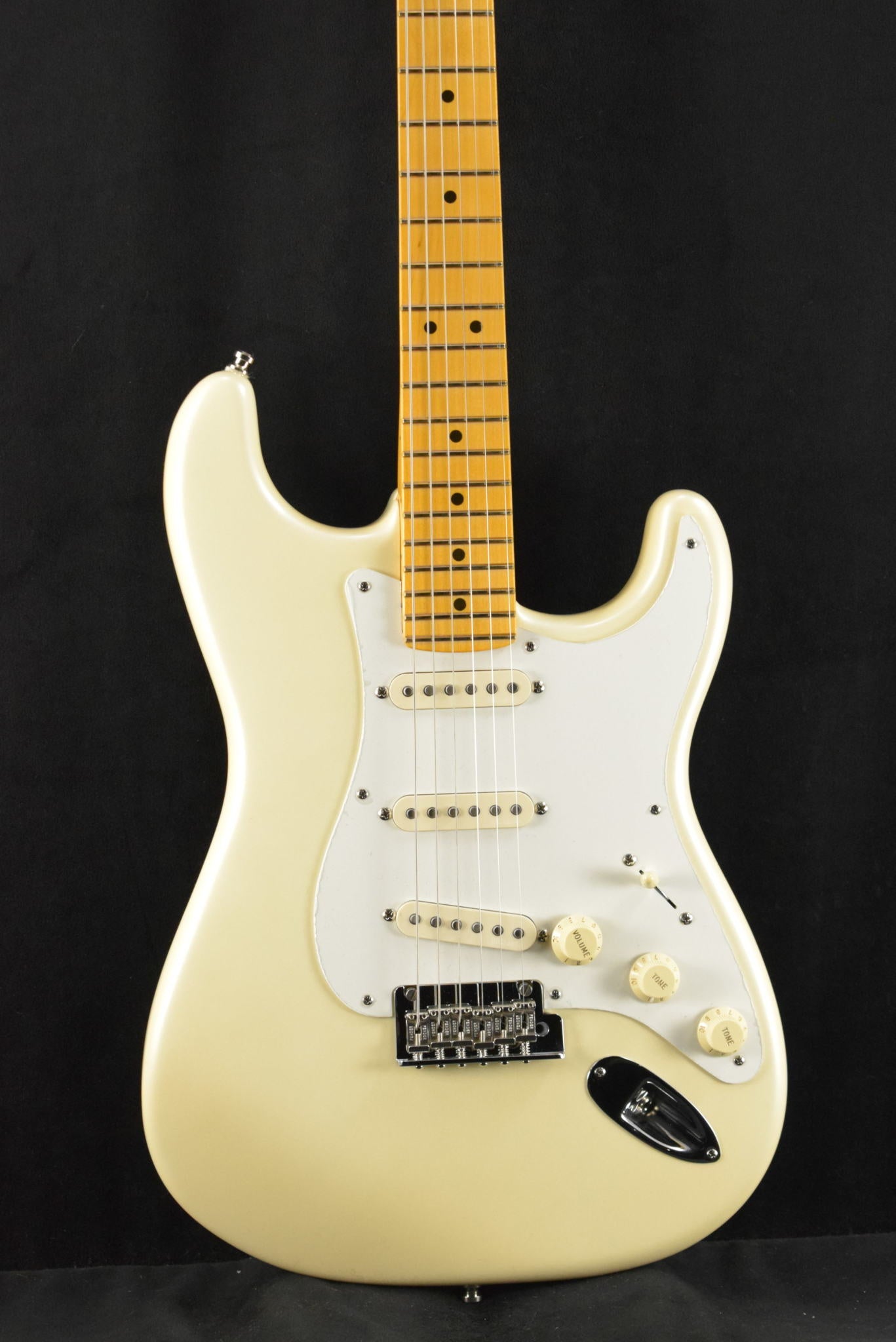 Fender Lincoln Brewster Stratocaster Olympic Pearl Maple Fingerboard