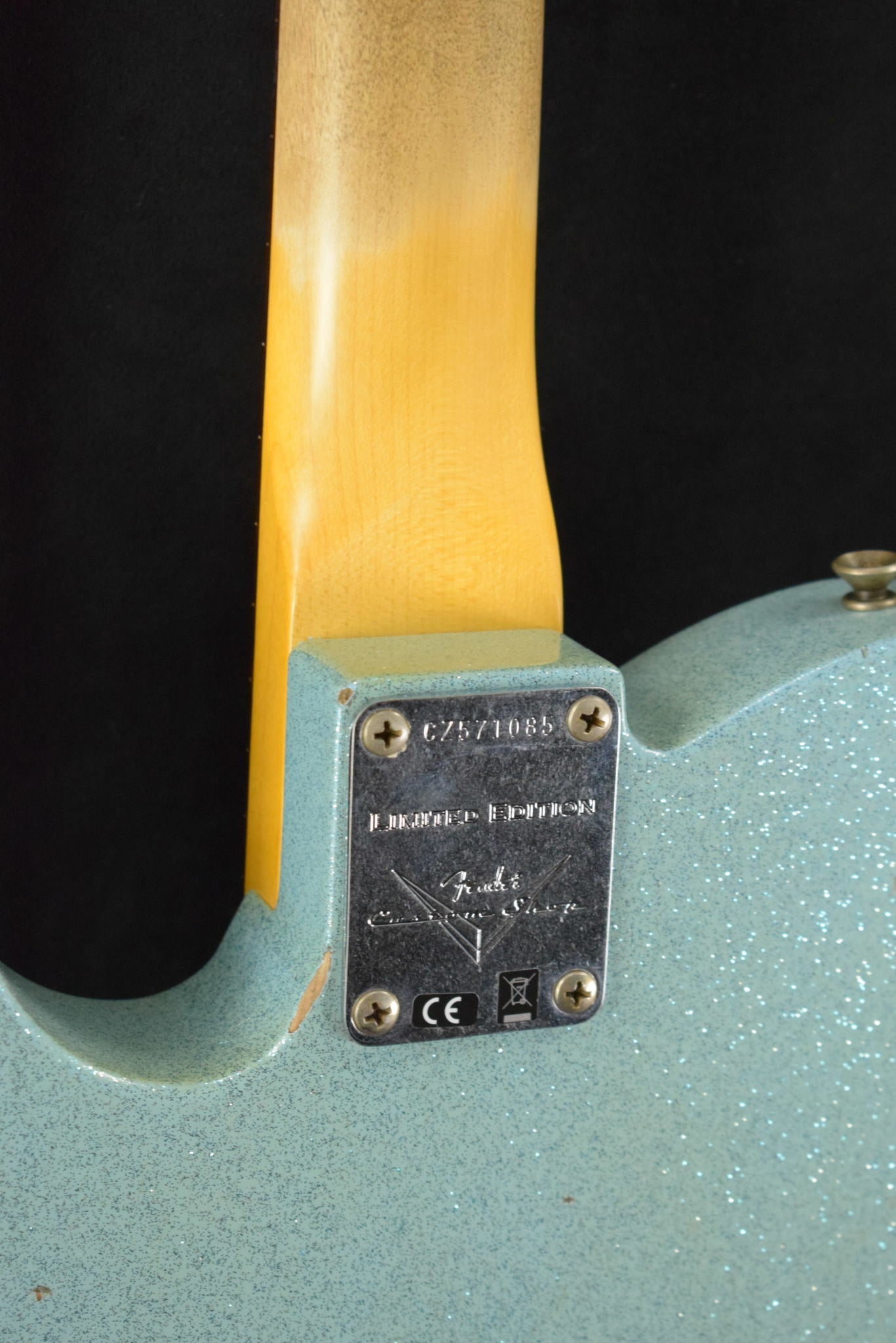 Fender Custom Shop Limited Ed '61 Telecaster - Relic Aged Daphne Blue Sparkle
