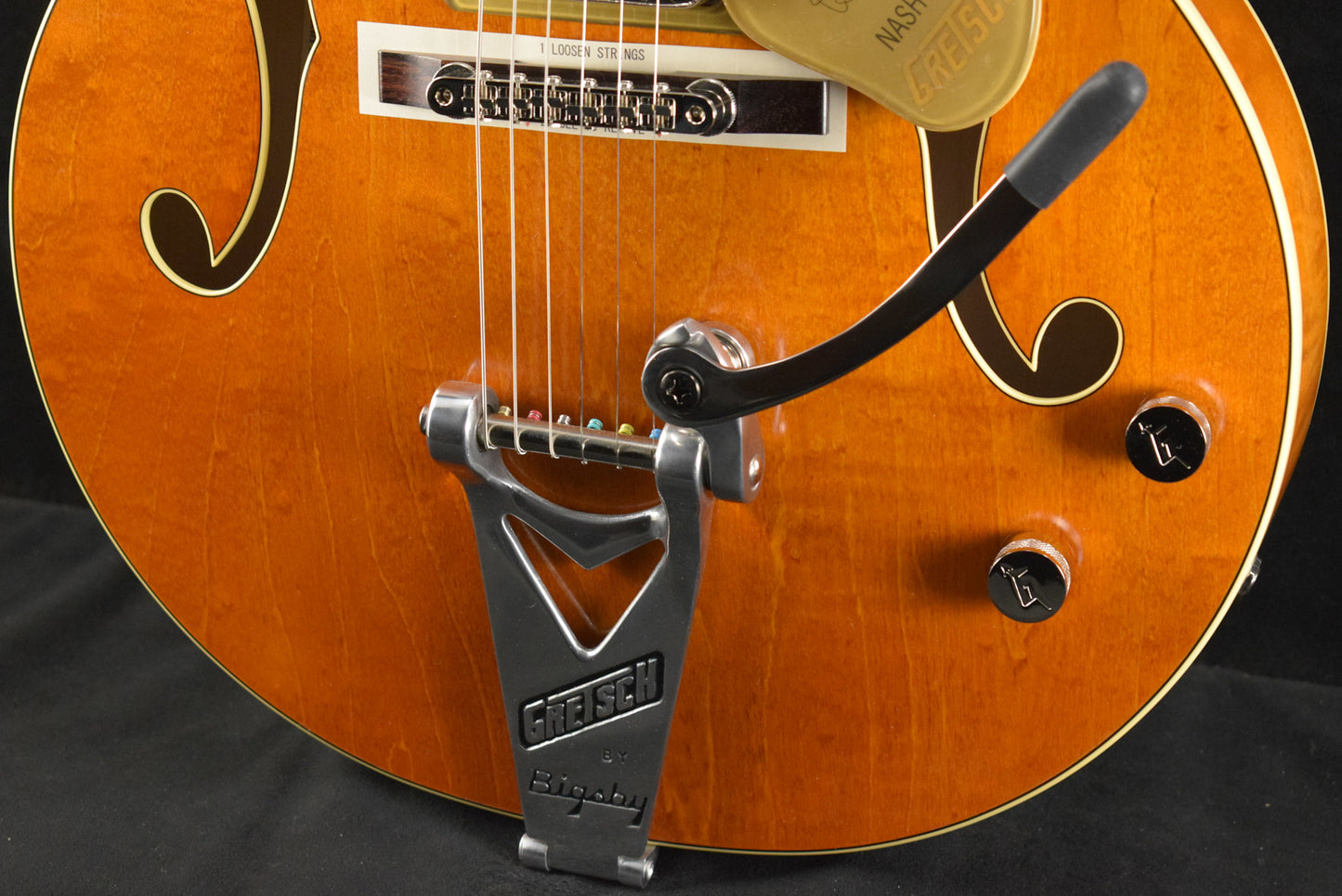 Gretsch G6120T-BSSMK Brian Setzer Signature Nashville '59 "Smoke" Orange