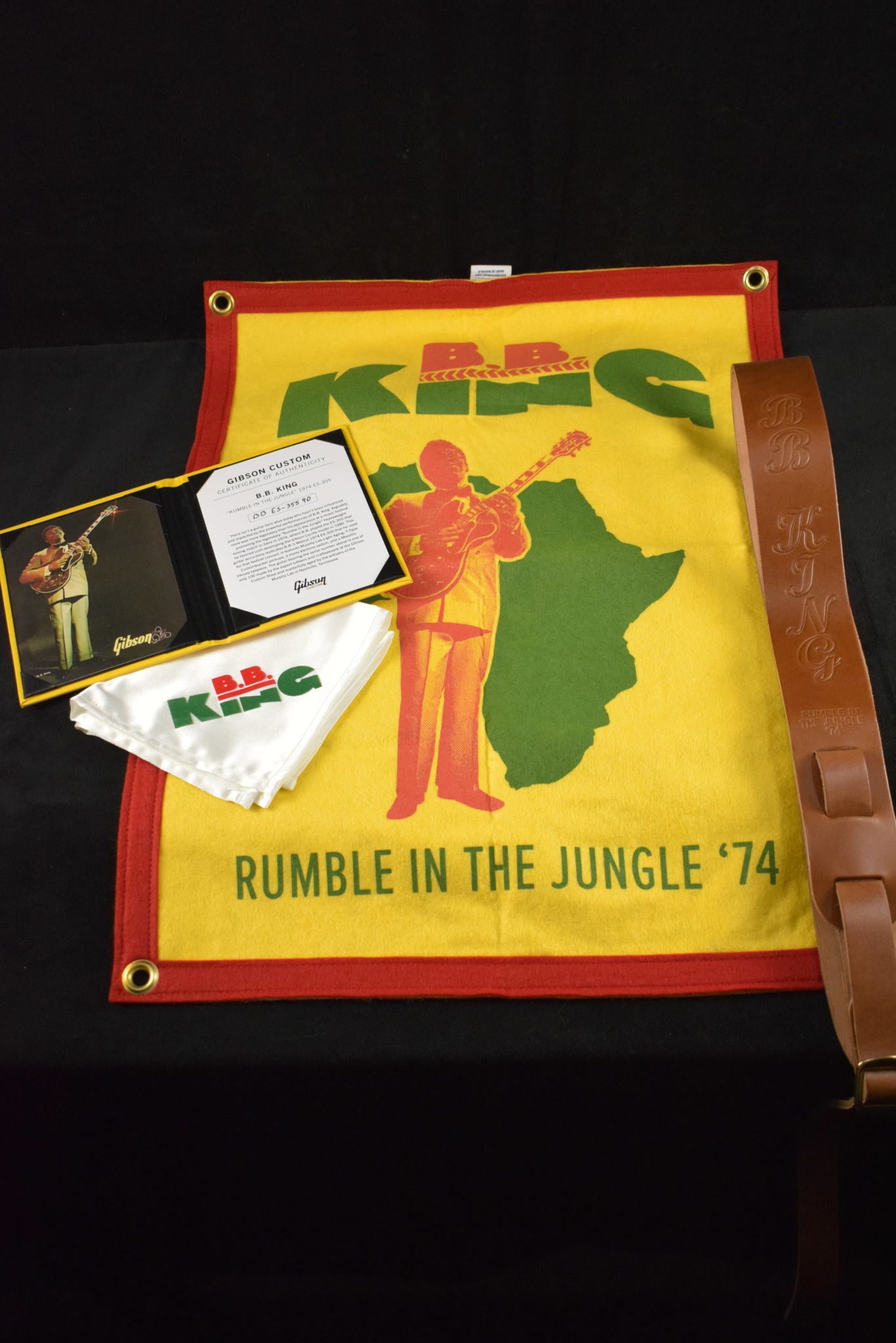 Gibson Murphy Lab B.B. King “Rumble in the Jungle” 1974 ES-355 Walnut Light Aged