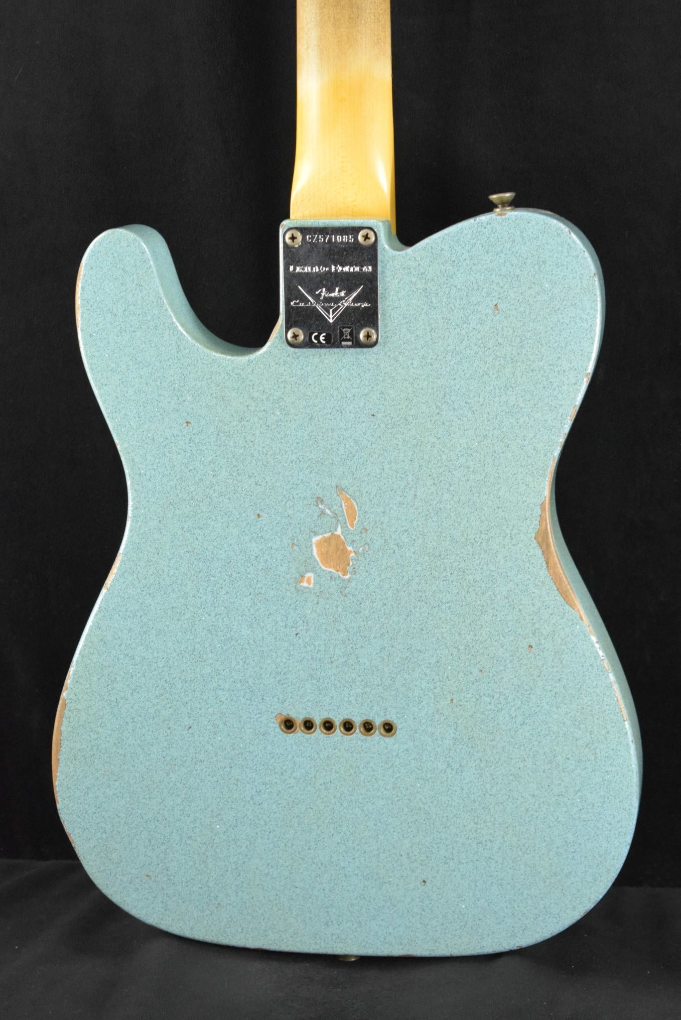 Fender Custom Shop Limited Ed '61 Telecaster - Relic Aged Daphne Blue Sparkle