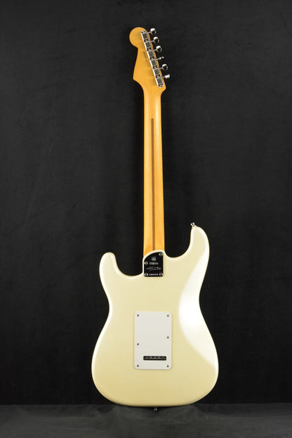 Fender Lincoln Brewster Stratocaster Olympic Pearl Maple Fingerboard