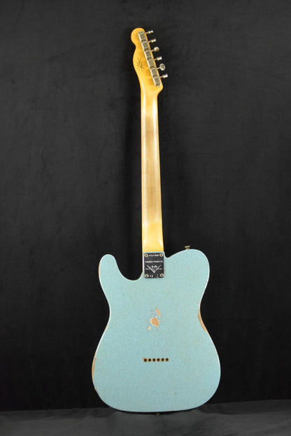 Fender Custom Shop Limited Ed '61 Telecaster - Relic Aged Daphne Blue Sparkle