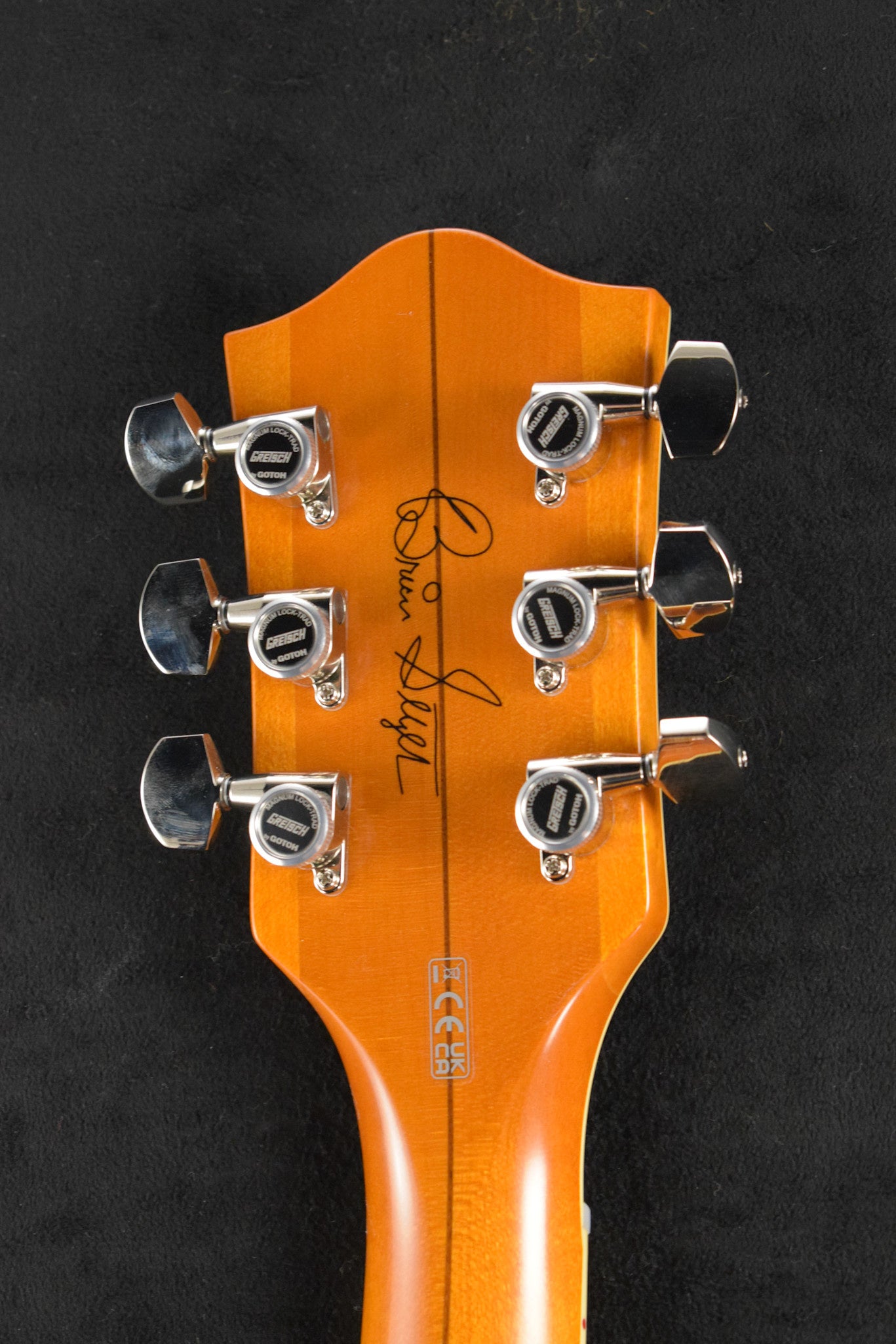 Gretsch G6120T-BSSMK Brian Setzer Signature Nashville '59 "Smoke" Orange