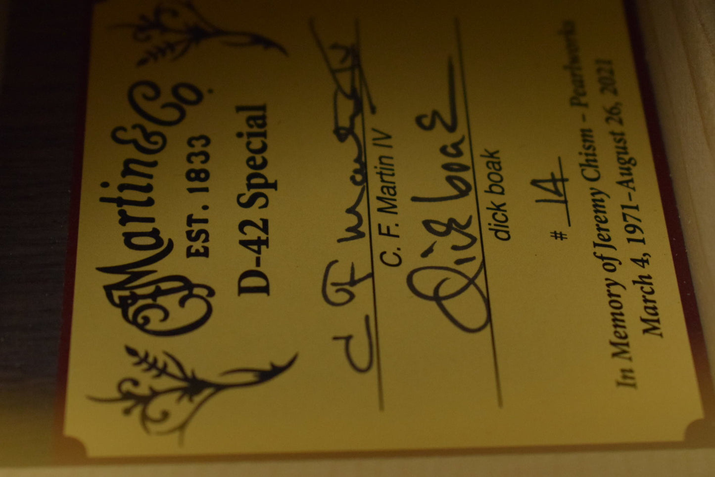 Martin D-42 Special Natural