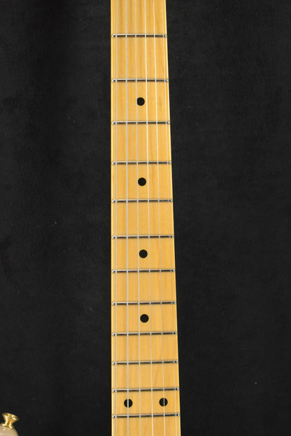 Fender 1955 Stratocaster DLX Closet Classic with Gold Hardware - Faded Aged Dirty White Blonde