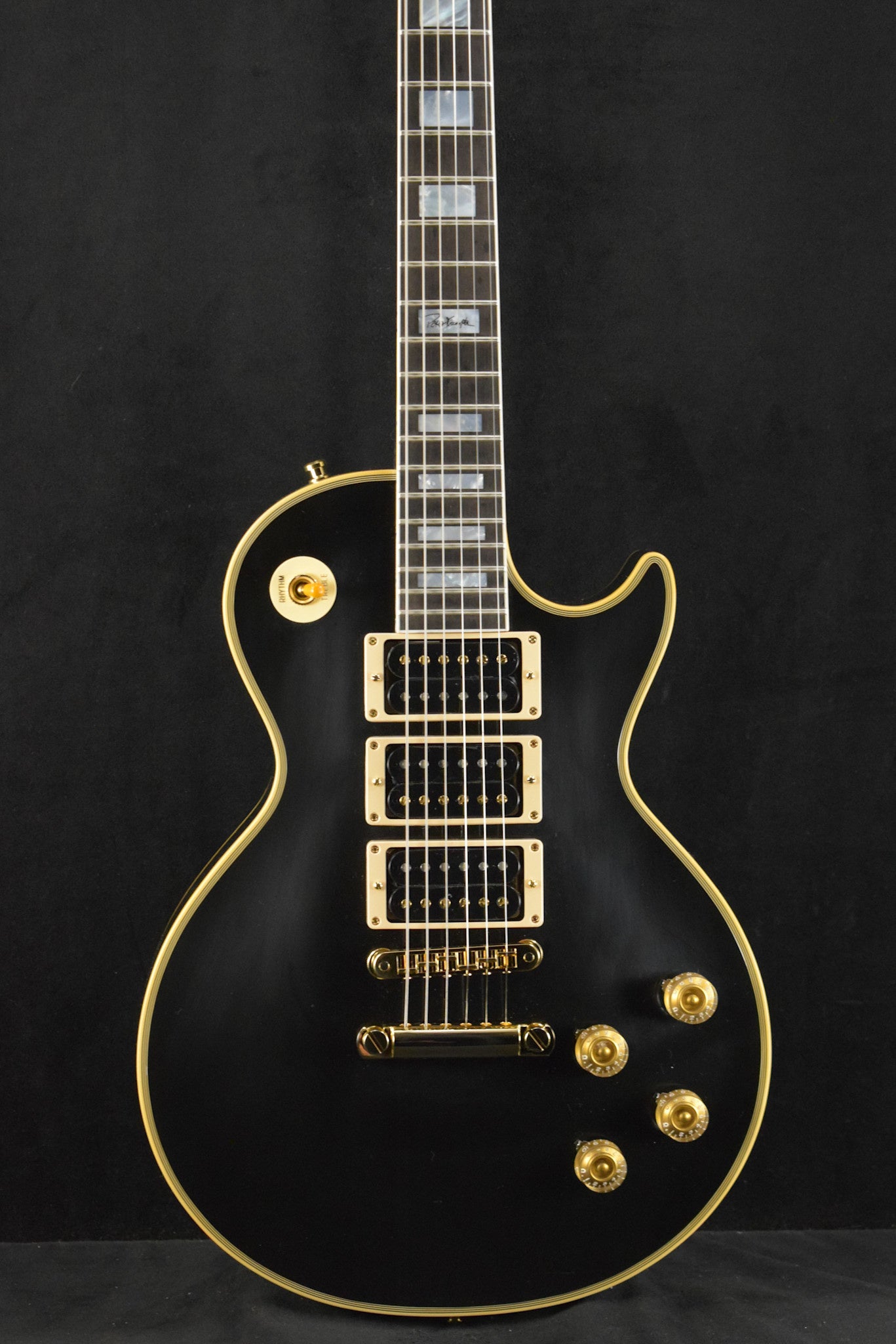 Gibson Custom Shop Peter Frampton "Phenix" Inspired Les Paul Custom Ebony