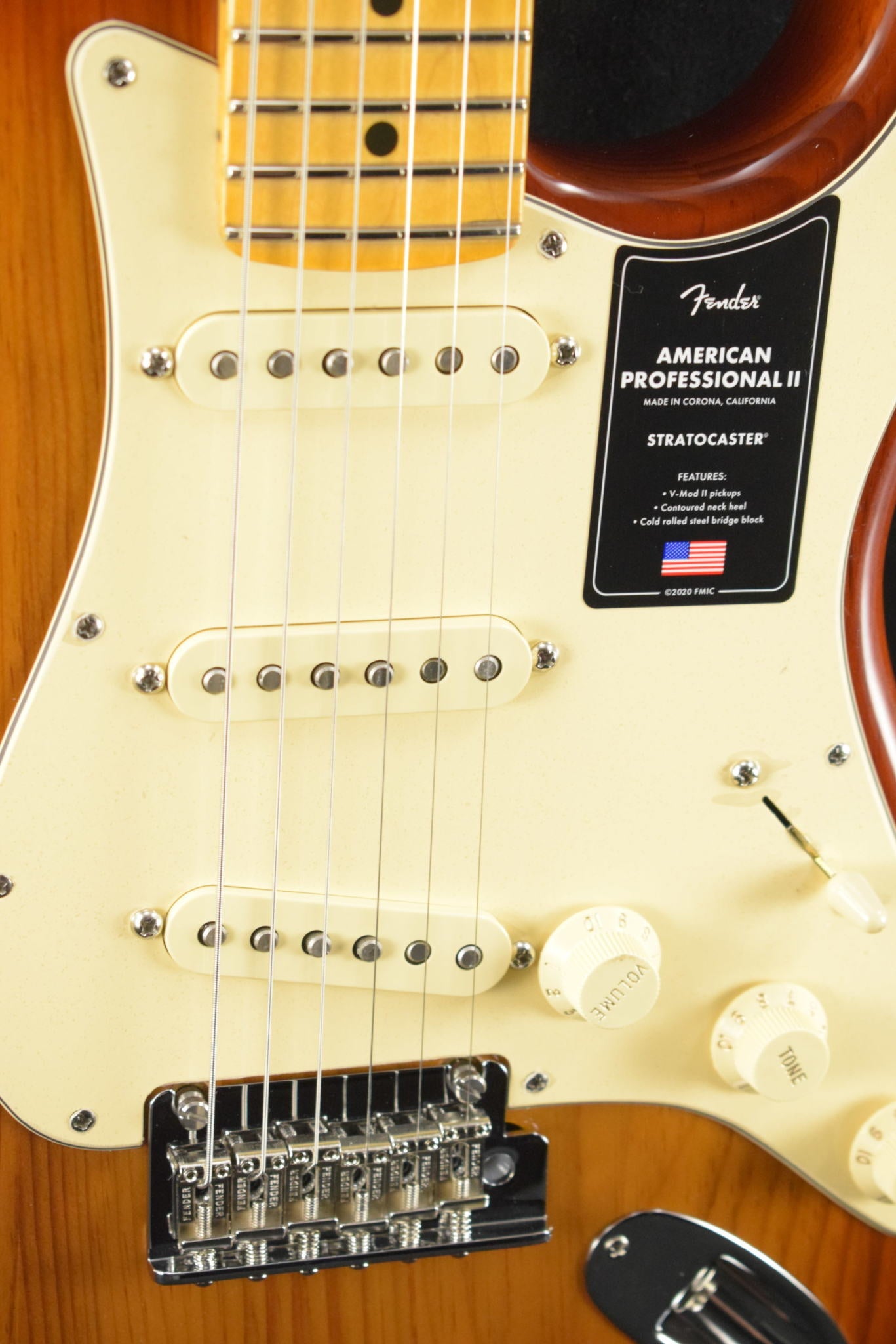 Fender American Professional II Stratocaster Sienna Sunburst Maple Fingerboard