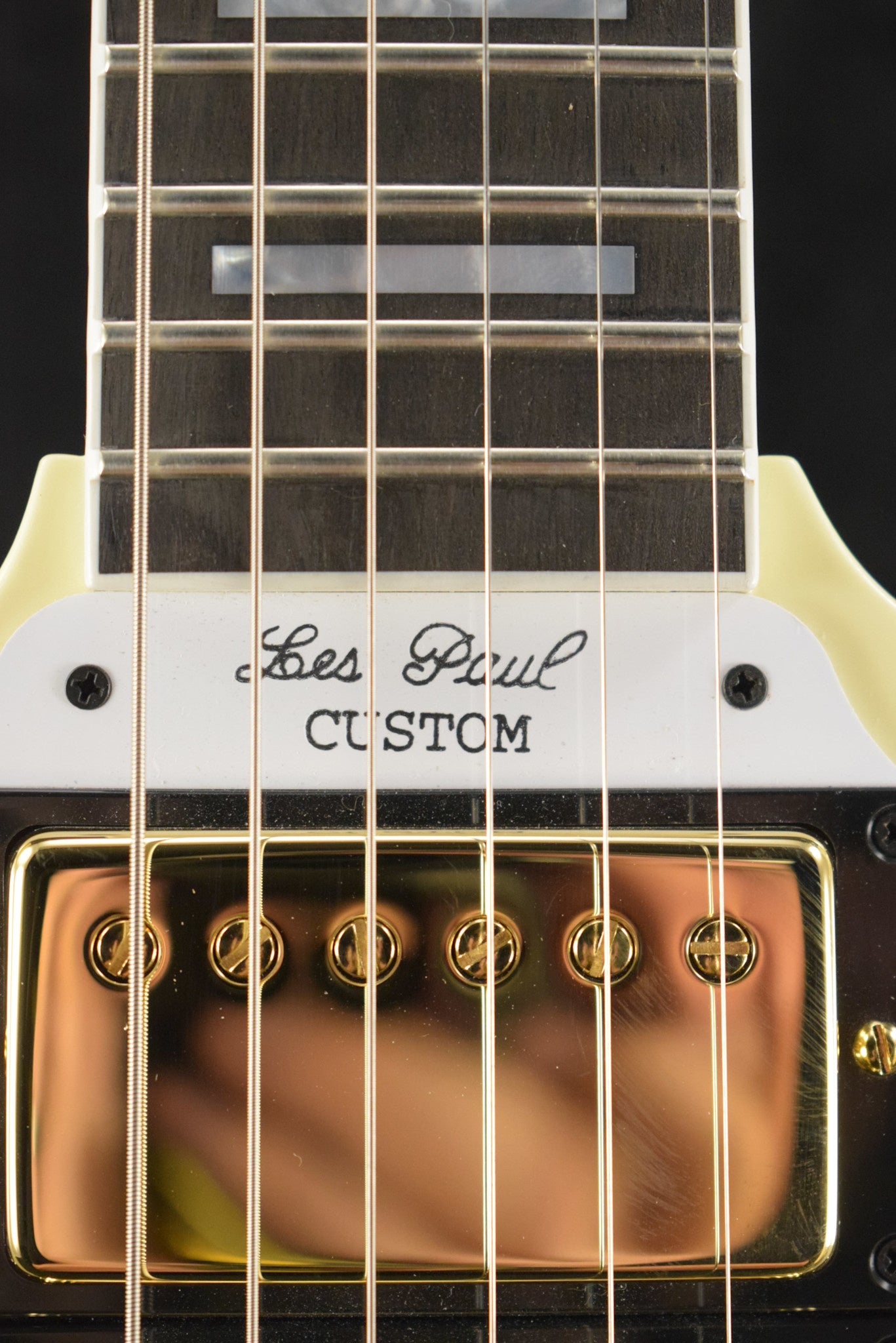 Gibson Custom Shop 1963 Les Paul SG Custom Reissue with Maestro Vibrola Classic White
