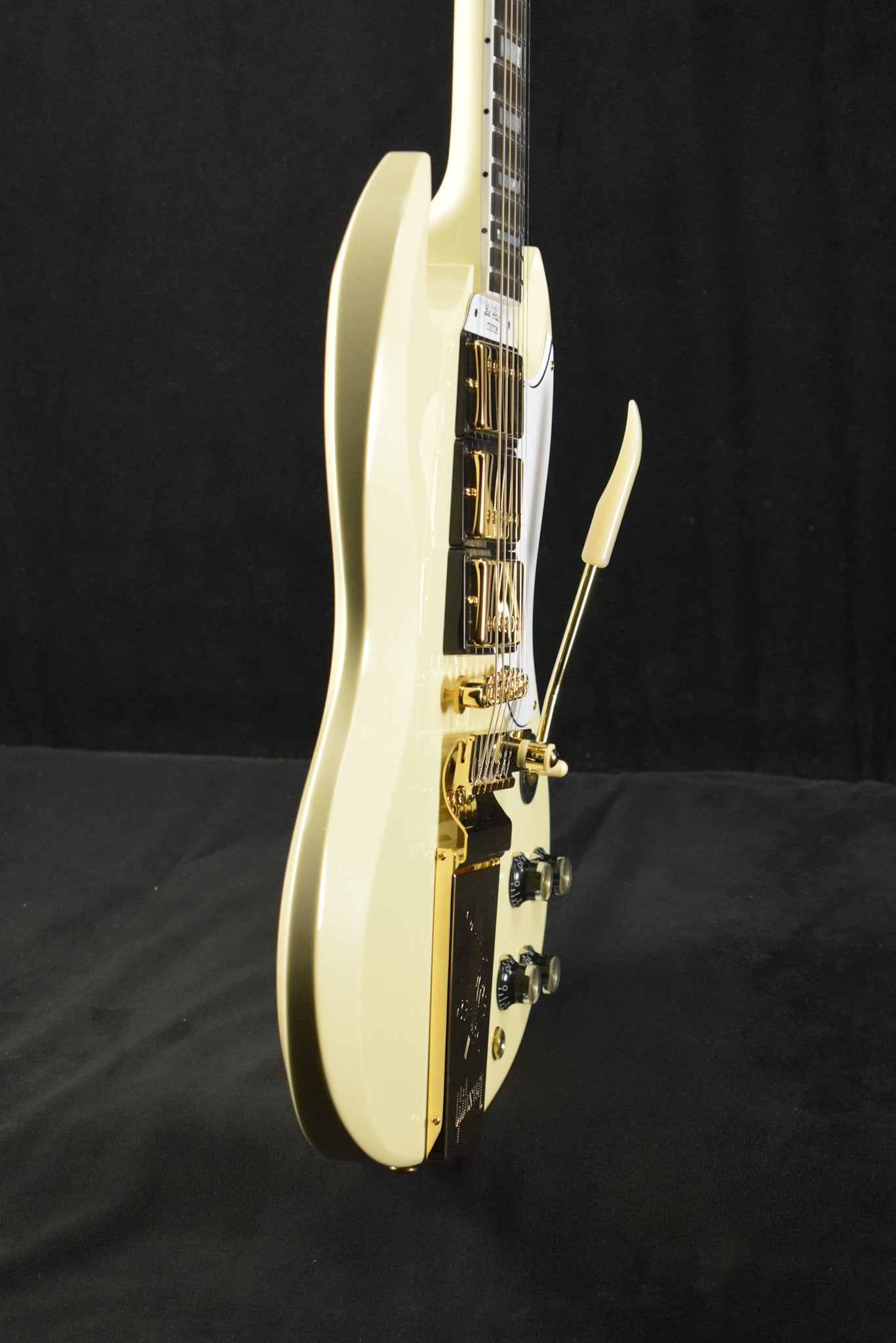 Gibson Custom Shop 1963 Les Paul SG Custom Reissue with Maestro Vibrola Classic White