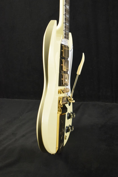 Gibson Custom Shop 1963 Les Paul SG Custom Reissue with Maestro Vibrola Classic White