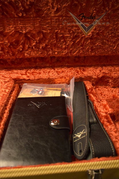 Fender 1955 Stratocaster DLX Closet Classic with Gold Hardware - Faded Aged Dirty White Blonde