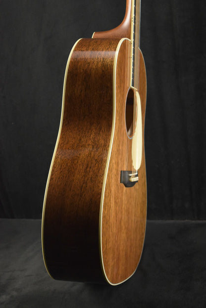 Martin Custom Shop Dreadnought Sloped Shoulder Mahogany Natural Gloss