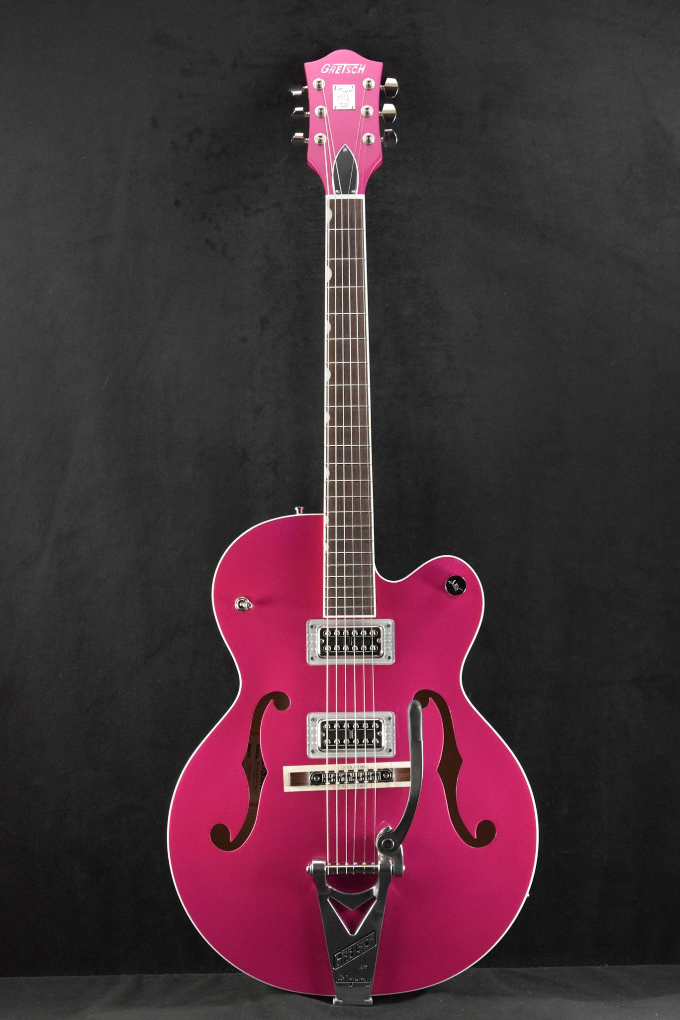 Gretsch G6120T-HR Brian Setzer Signature Hot Rod Hollow Body with Bigsby Candy Magenta