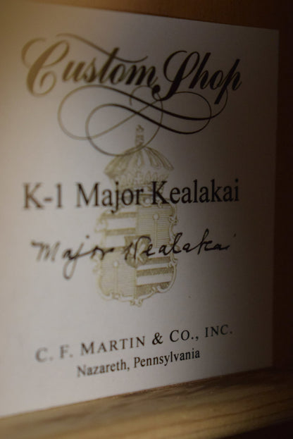 Martin Custom Major Kealakai Natural
