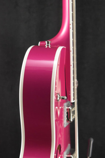 Gretsch G6120T-HR Brian Setzer Signature Hot Rod Hollow Body with Bigsby Candy Magenta