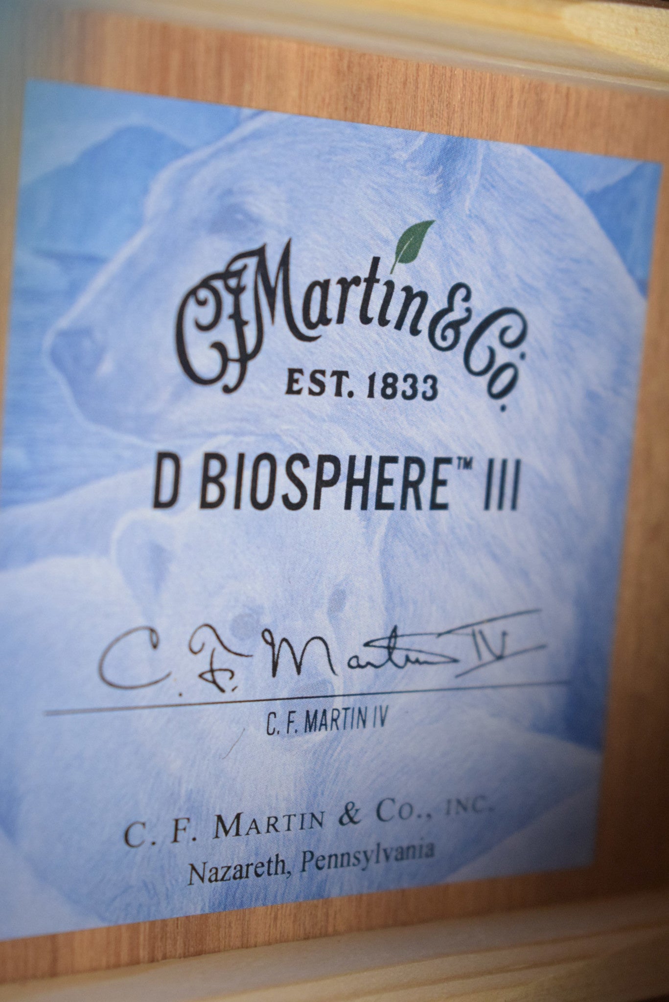 Martin D Biosphere® III Dreadnought Robert Goetzl Polar Bears