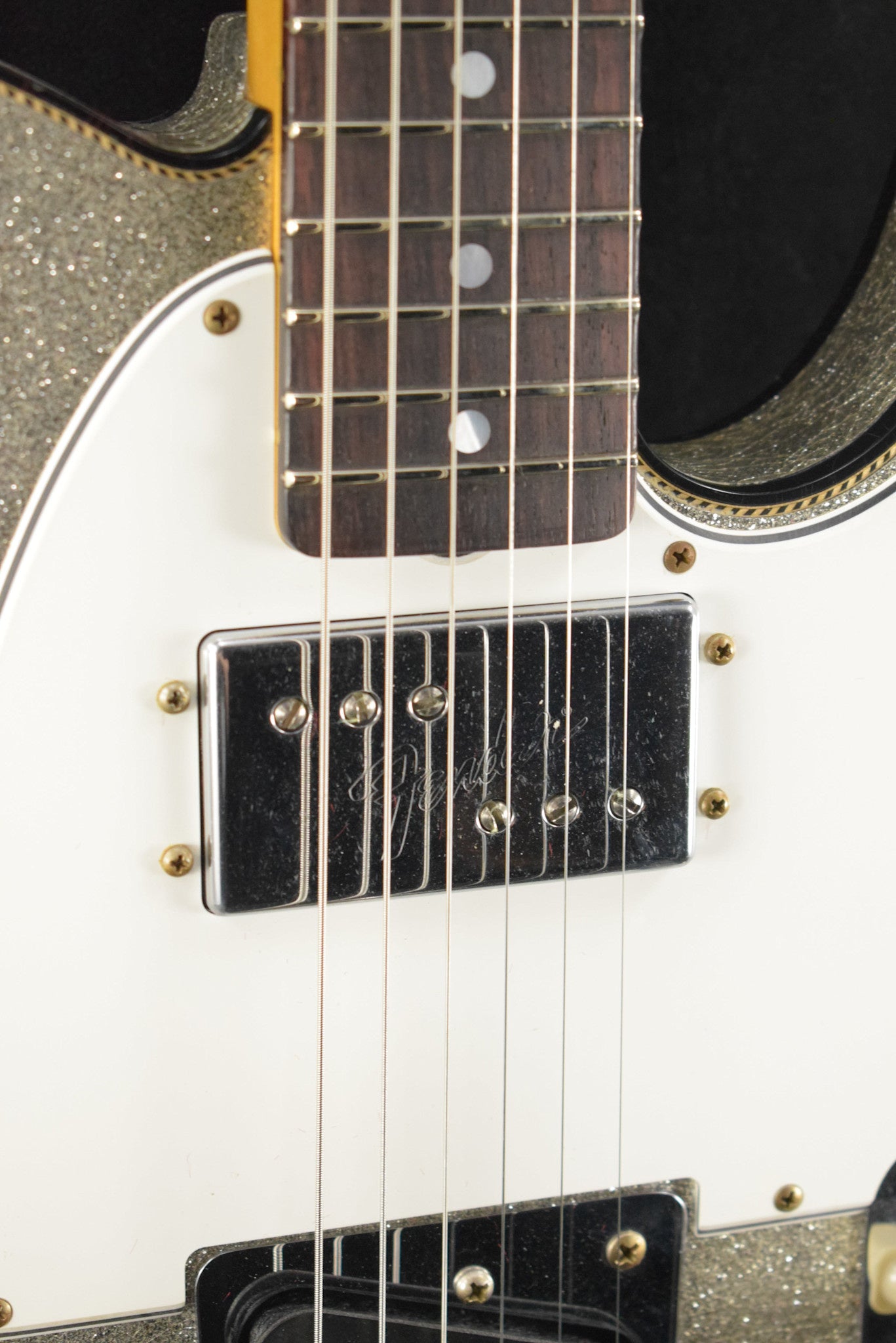 Fender Limited Edition CuNiFe Telecaster Custom Journeyman Relic Aged Silver Sparkle 3A Rosewood Fingerboard