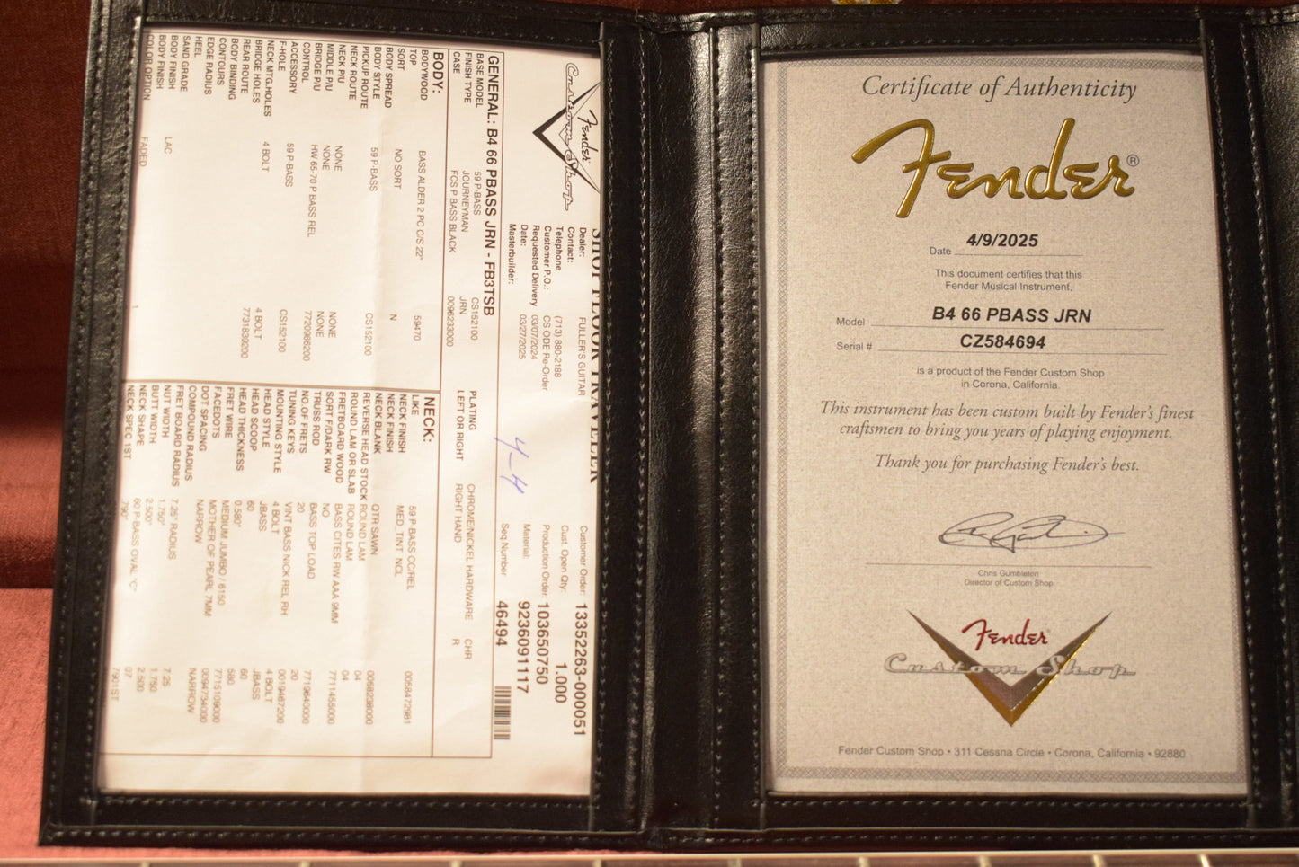 Fender 1966 Precision Bass Journeyman Relic 3-Color Sunburst 3A Rosewood Fingerboard