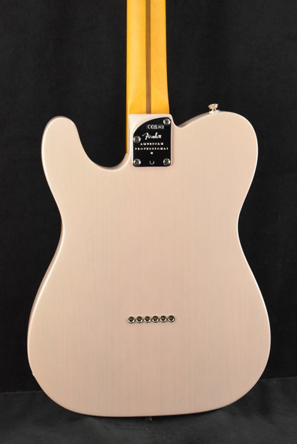 Fender American Professional II Telecaster Thinline Transparent Shell Pink Maple Fingerboard