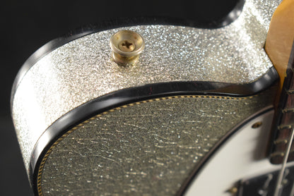 Fender Limited Edition CuNiFe Telecaster Custom Journeyman Relic Aged Silver Sparkle 3A Rosewood Fingerboard