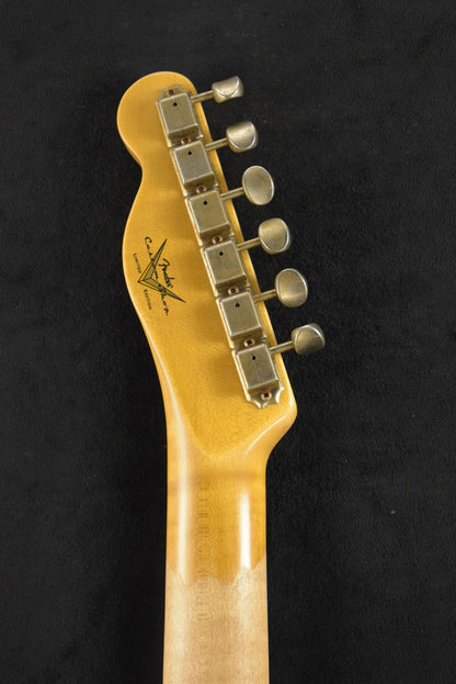 Fender Limited Edition CuNiFe Telecaster Custom Journeyman Relic Aged Silver Sparkle 3A Rosewood Fingerboard