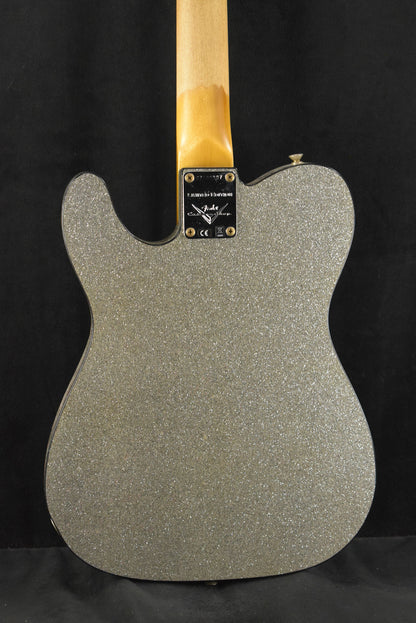 Fender Limited Edition CuNiFe Telecaster Custom Journeyman Relic Aged Silver Sparkle 3A Rosewood Fingerboard