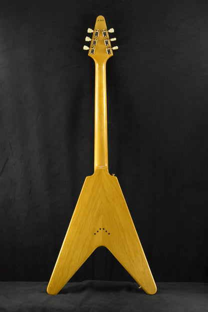 Gibson Custom Shop 1958 Korina Flying V Reissue (Black Pickguard) Natural