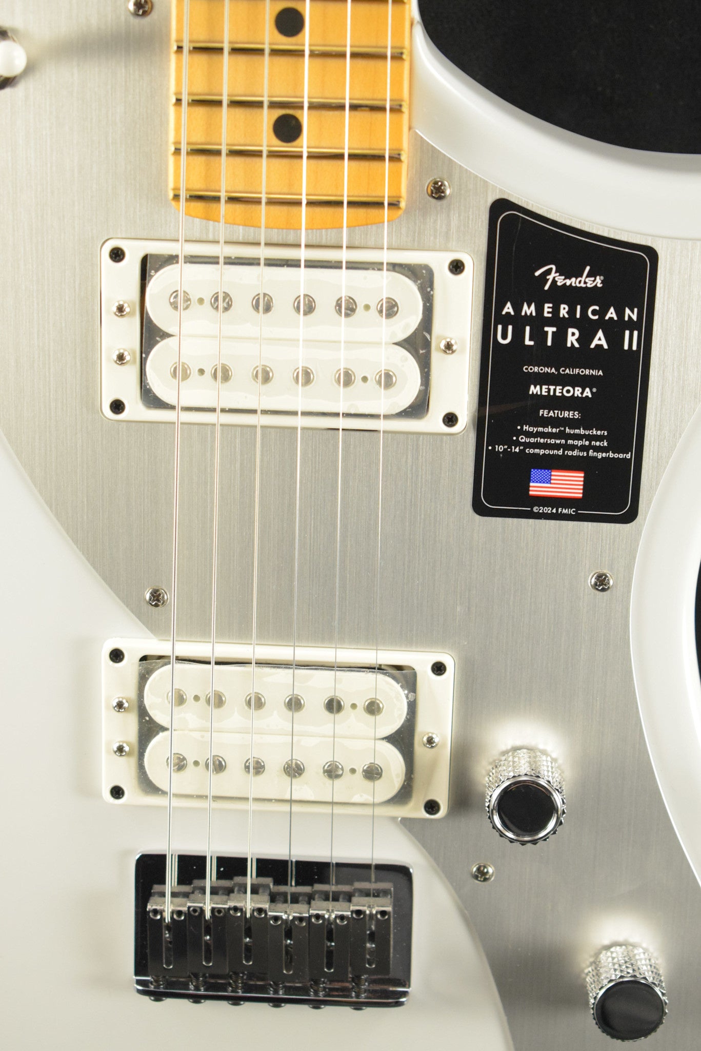 Fender American Ultra II Meteora Avalanche Maple Fingerboard