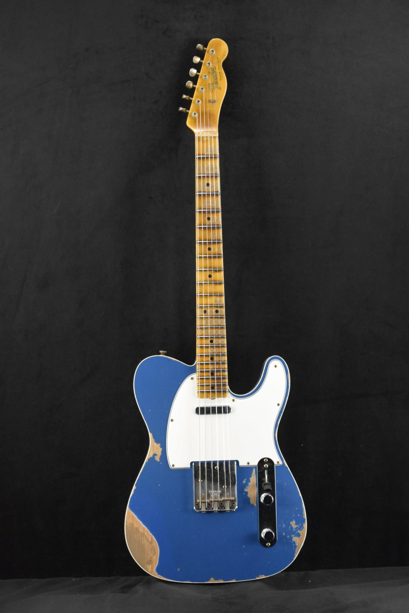 Fender 2023 Collection Time Machine 1965 Telecaster Custom – Heavy Relic Aged Lake Placid Blue