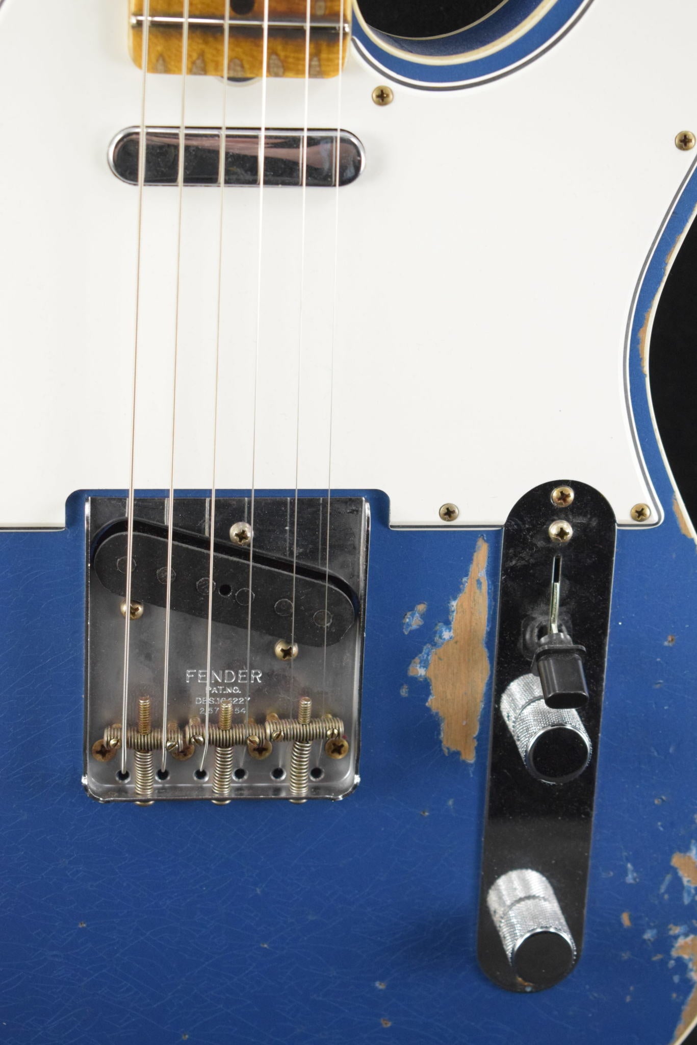 Fender 2023 Collection Time Machine 1965 Telecaster Custom – Heavy Relic Aged Lake Placid Blue