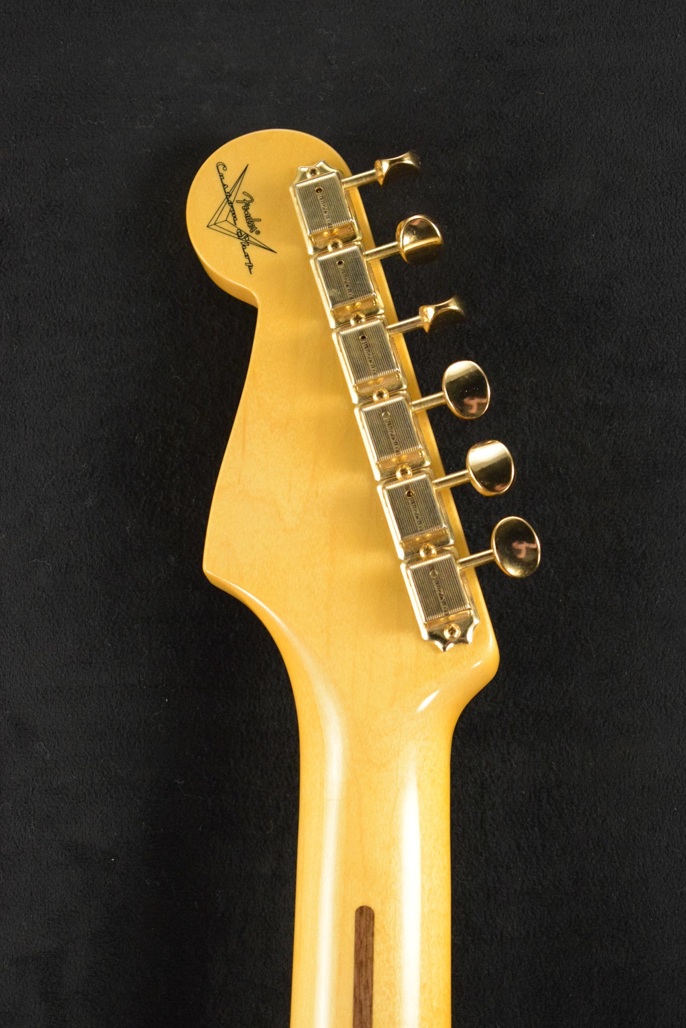 Fender 1955 Stratocaster DLX Closet Classic with Gold Hardware - Faded Aged Fiesta Red