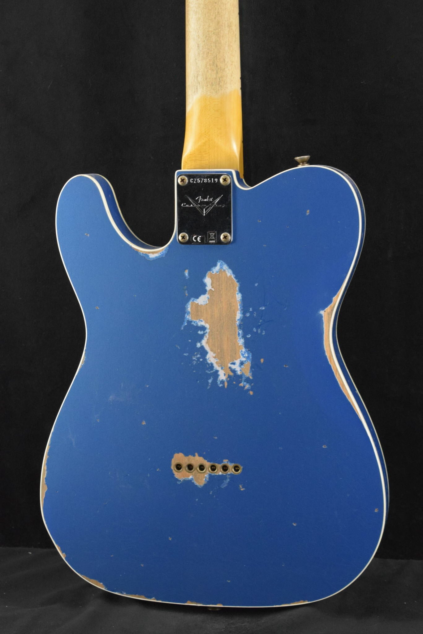 Fender 2023 Collection Time Machine 1965 Telecaster Custom – Heavy Relic Aged Lake Placid Blue