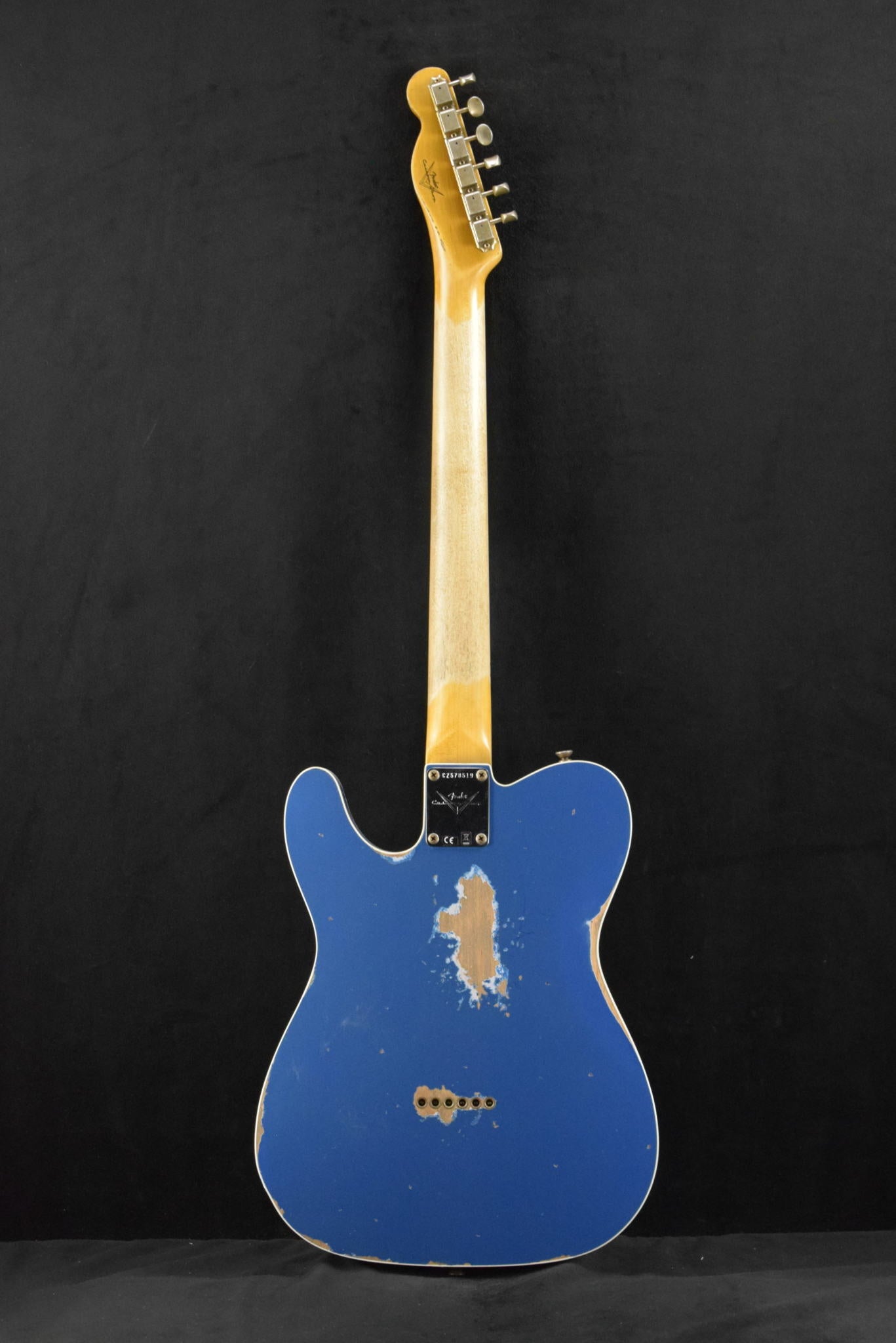 Fender 2023 Collection Time Machine 1965 Telecaster Custom – Heavy Relic Aged Lake Placid Blue