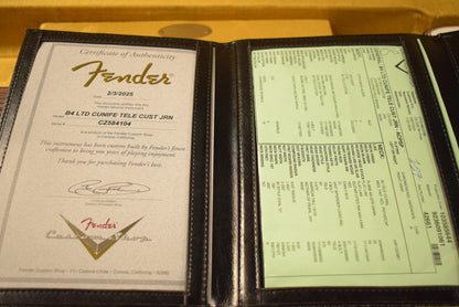 Fender Limited Edition CuNiFe Tele Custom Journeyman Relic - Aged Champagne Sparkle