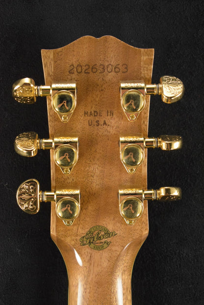 Gibson Custom Shop Hummingbird Custom Koa Antique Natural