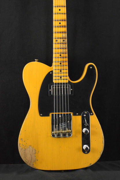 Fender Limited Edition HS Blackguard Tele Heavy Relic - Aged Butterscotch Blonde
