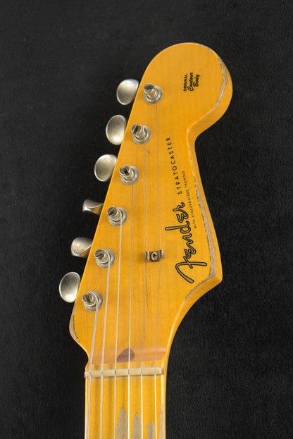 Fender 1957 Stratocaster Heavy Relic Aged Surf Green 1-Piece Rift Sawn Maple Neck Fingerboard