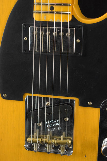 Fender Limited Edition HS Blackguard Tele Heavy Relic - Aged Butterscotch Blonde