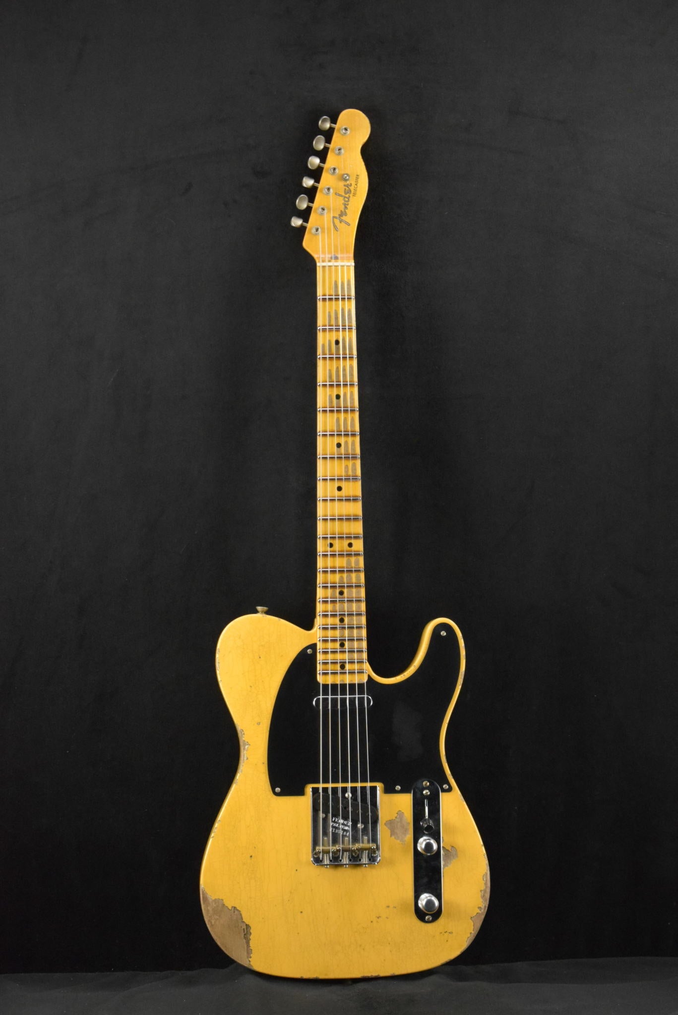 Fender Time Machine '52 Telecaster Heavy Relic Aged Nocaster Blonde