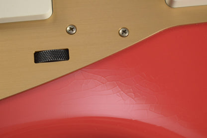Fender Limited Edition Vintera II Road Worn '50s Jazzmaster Fiesta Red Rosewood Fingerboard