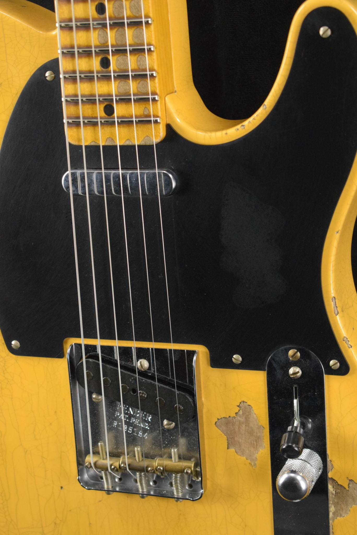 Fender Time Machine '52 Telecaster Heavy Relic Aged Nocaster Blonde