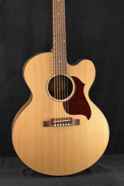 Gibson J-185 EC Modern Acoustic-Electric Cutaway Walnut Antique Natural