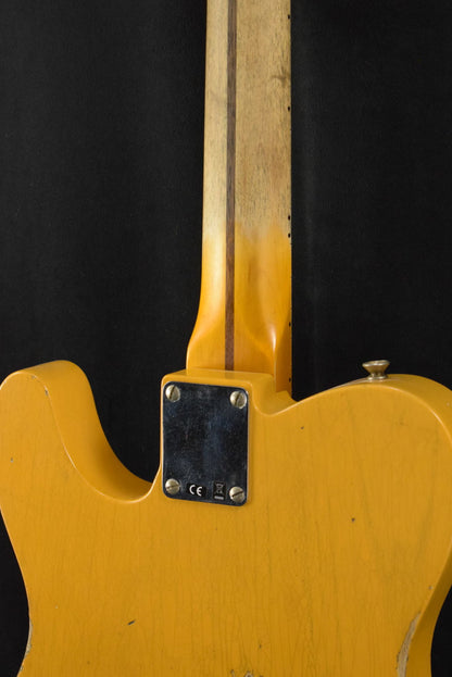 Fender Limited Edition HS Blackguard Tele Heavy Relic - Aged Butterscotch Blonde