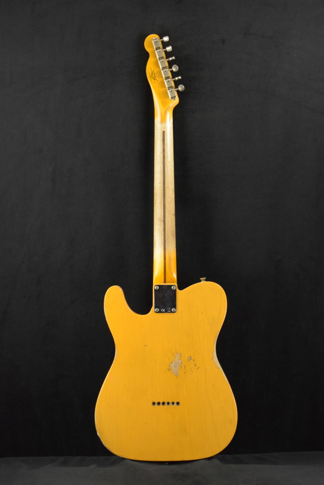 Fender Limited Edition HS Blackguard Tele Heavy Relic - Aged Butterscotch Blonde