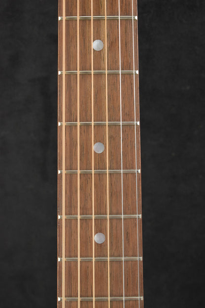 Gibson J-185 EC Modern Acoustic-Electric Cutaway Walnut Antique Natural