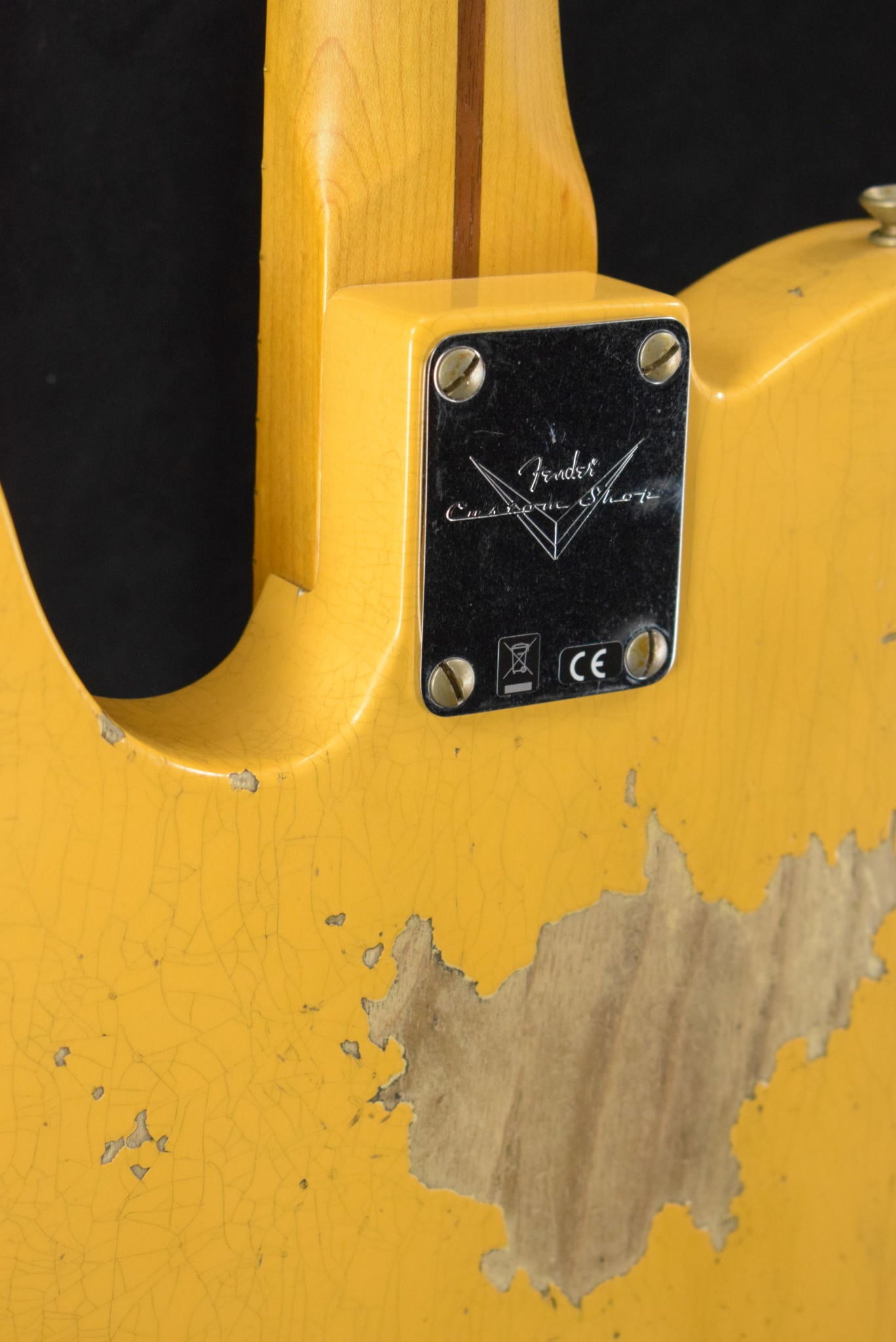 Fender Time Machine '52 Telecaster Heavy Relic Aged Nocaster Blonde