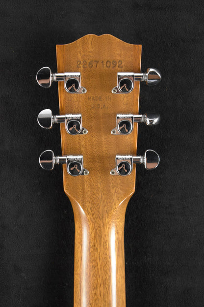 Gibson J-185 EC Modern Acoustic-Electric Cutaway Walnut Antique Natural