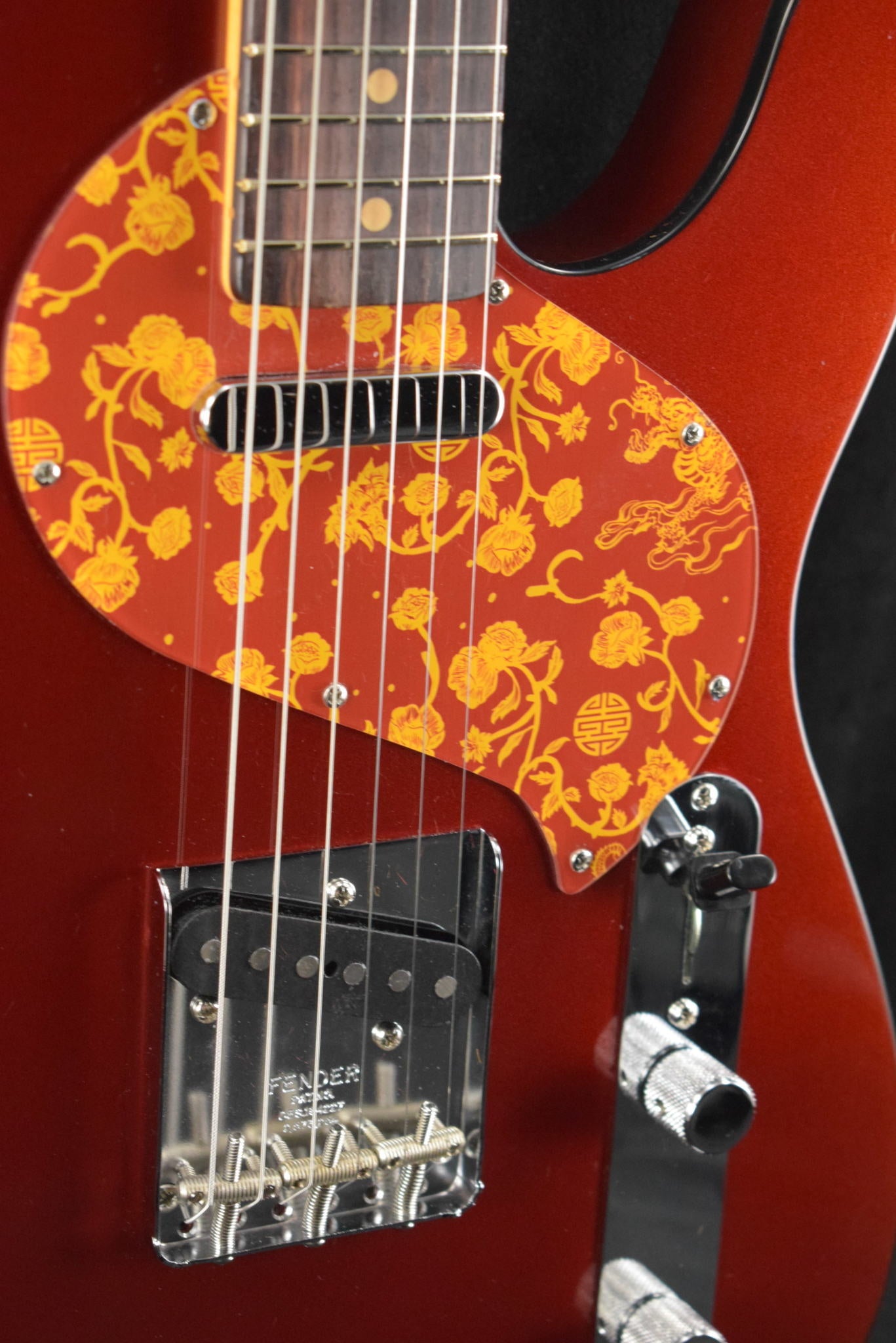 Fender Limited Edition Raphael Saadiq Telecaster Dark Metallic Red Rosewood Fingerboard