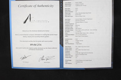 Tom Anderson Raven Classic Bullitt Green